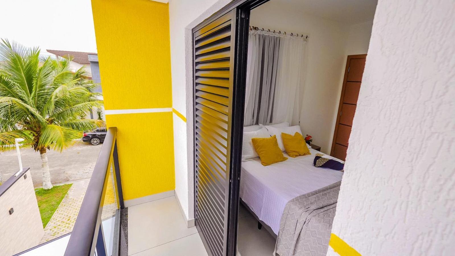 Chale Amarelo Vila Itanhaém Exterior foto